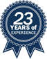 23 Years Experience